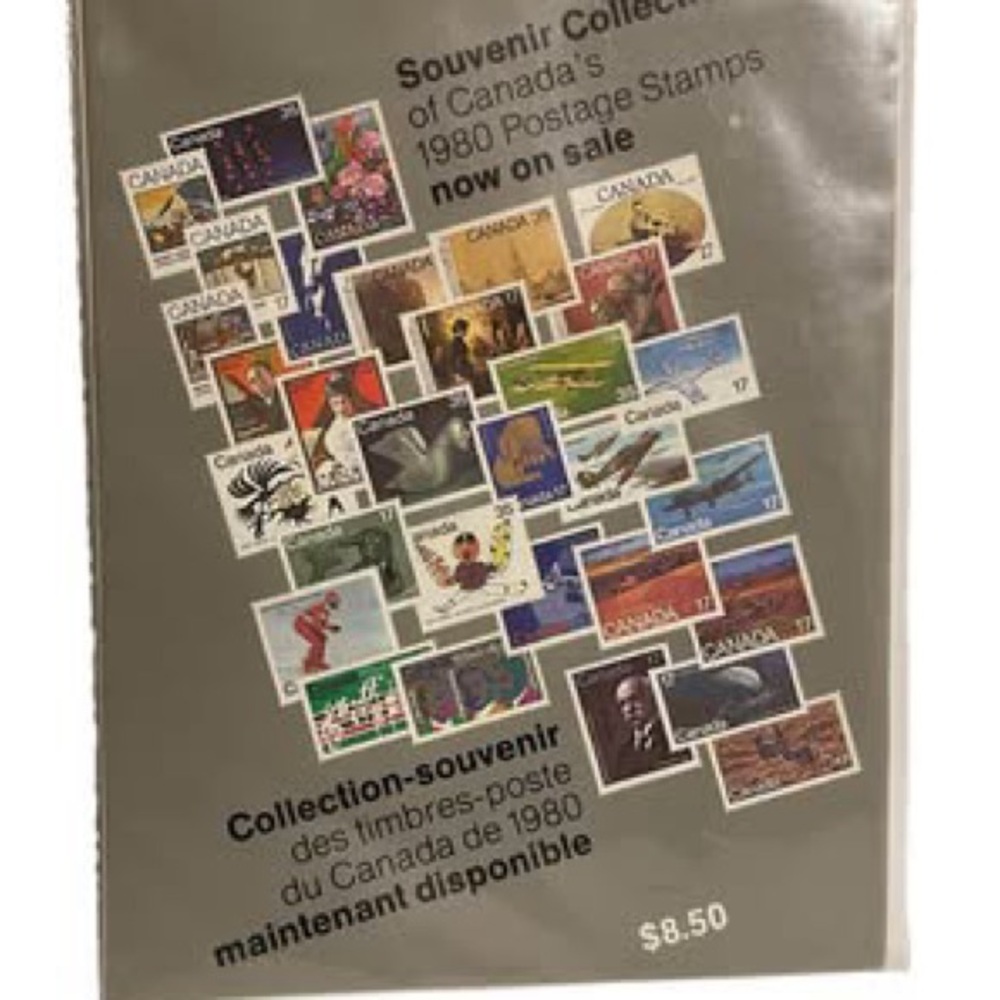 Canada 1980 Postage Stamps Souvenir Collection